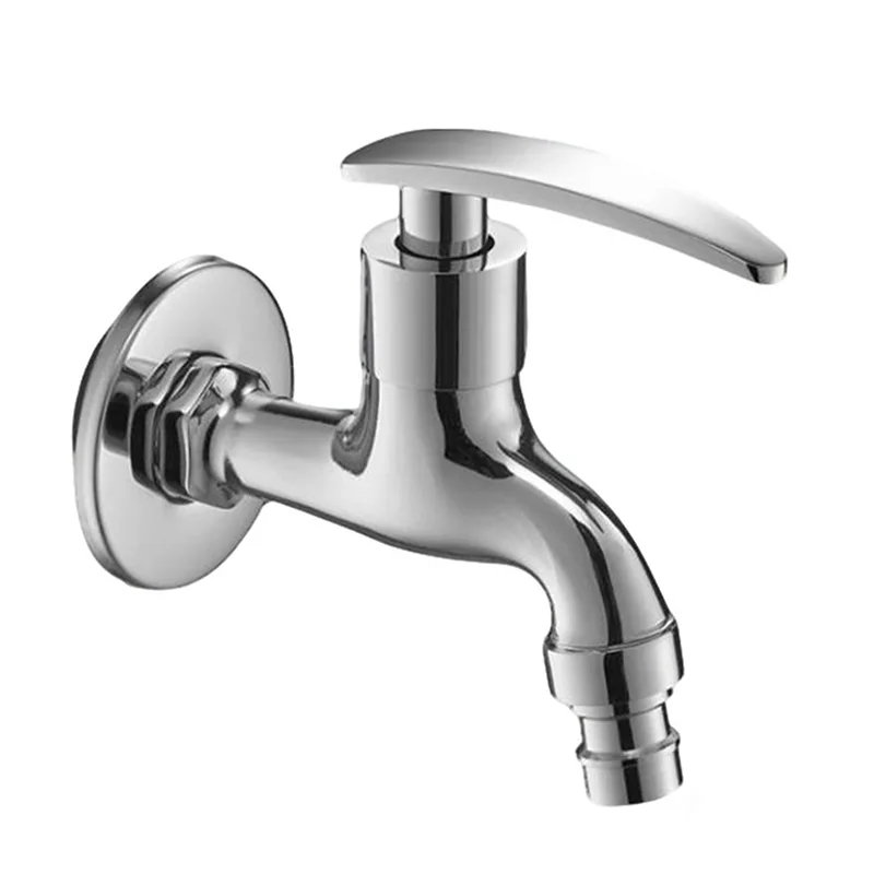 Grifo dedicado para lavadora de apertura rápida, un solo frío, totalmente de cobre