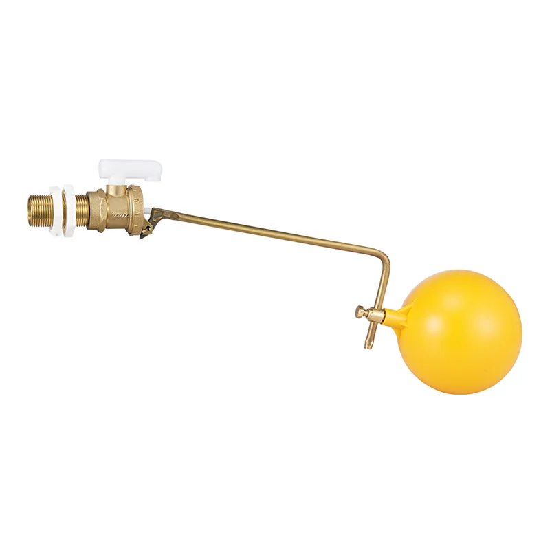 Válvula de flotador tipo palanca de bronce