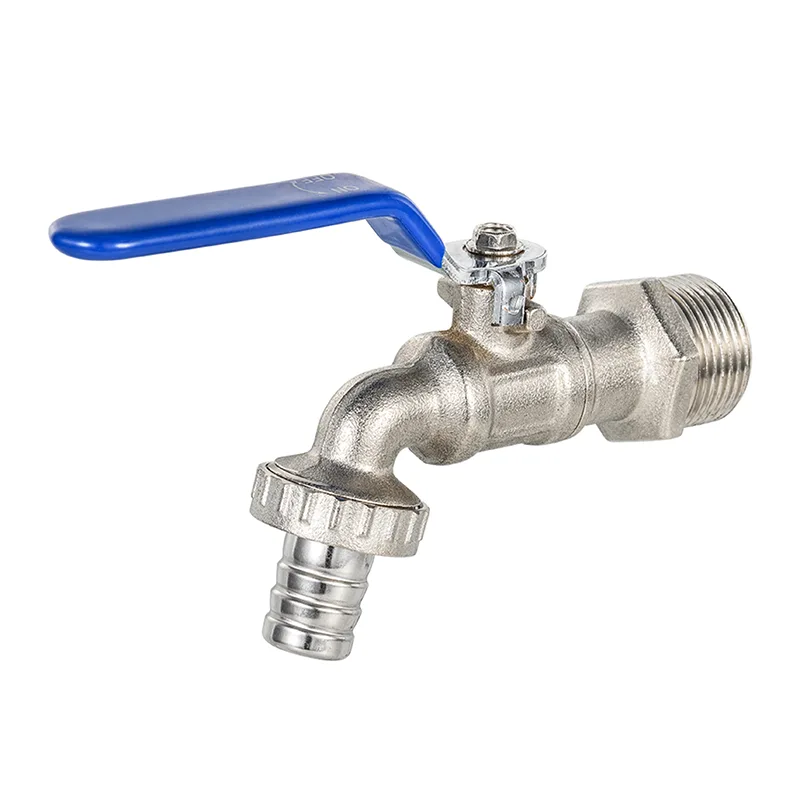 Grifo de núcleo esférico niquelado de bronce