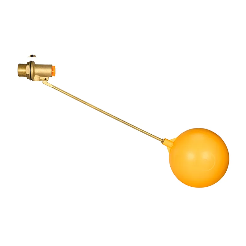 Válvula de flotador tipo palanca de plástico de bronce