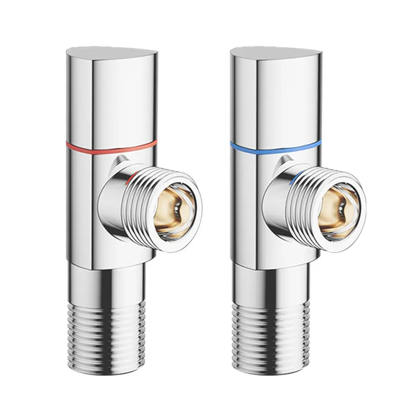 Válvula de ángulo de latón galvanizado