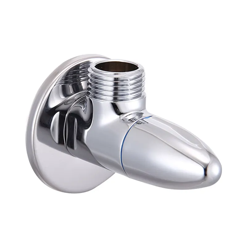 Red Blue Brass Angle Valve