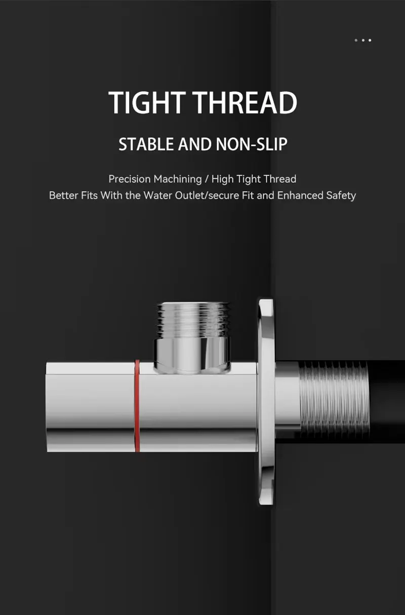 Electroplated Brass Angle Valve