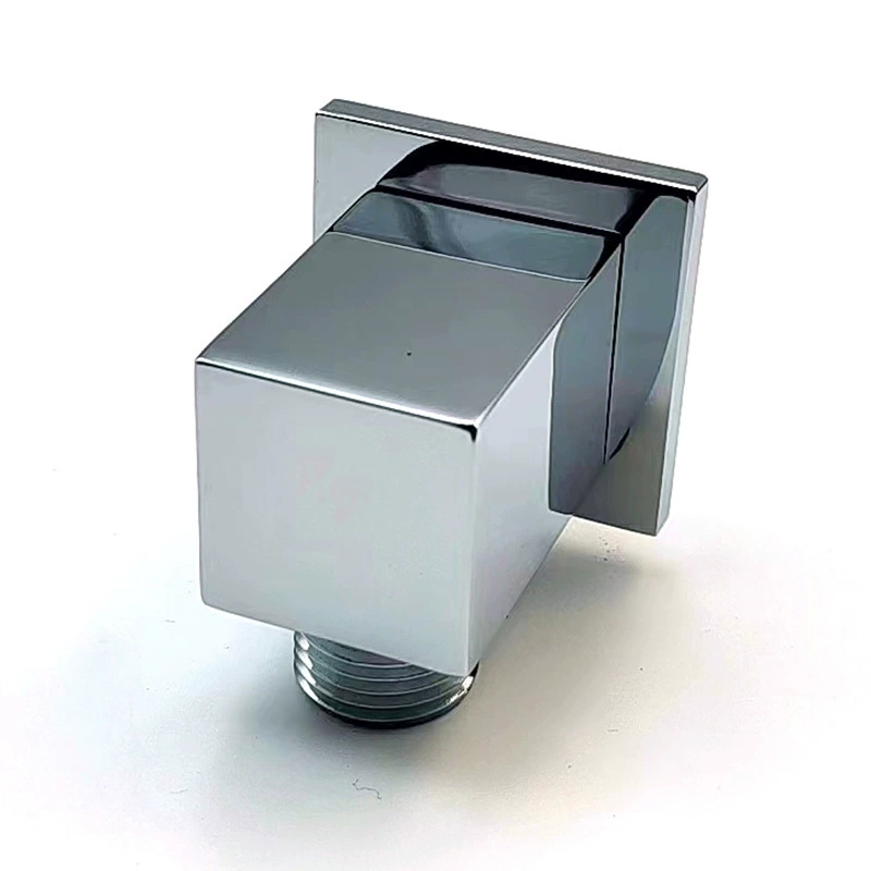 Soporte de ducha de latón macizo de primera calidad, soporte cuadrado oculto para ducha de mano, soporte de pared resistente