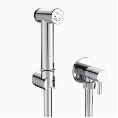 Rociador de bidé redondo tipo empuje