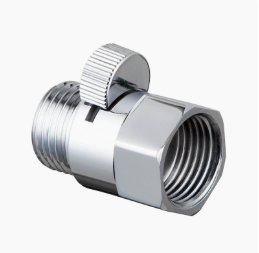 Válvula angular de latón macizo de 1/2